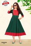 Bansuri Vol 1 By Beauty Rayon Printed Anarkali Kurtis Wholesale Market In Surat With Price
